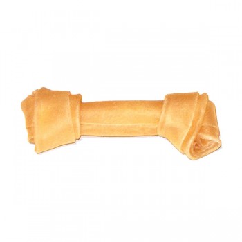 Buffelhuid knoop bot 12 cm (6 stuks)