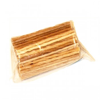 Buffelhuid twisted sticks S  4/6 mm
