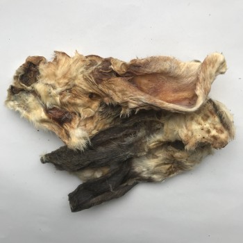 Konijnenoren met Haar (100 gr)