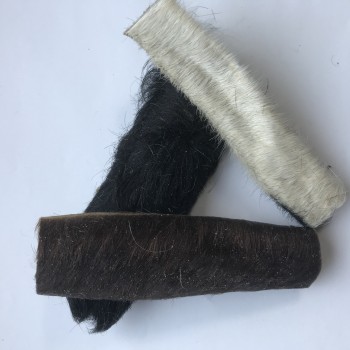 Runder kophuid met Haar 200 gram