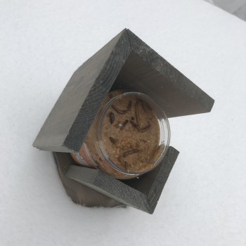 Pindakaas pot houder