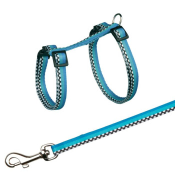Kattentuig Grijs / Blauwe streep