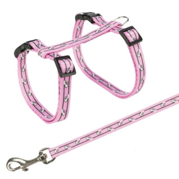 Kattentuig Roze met poesjes