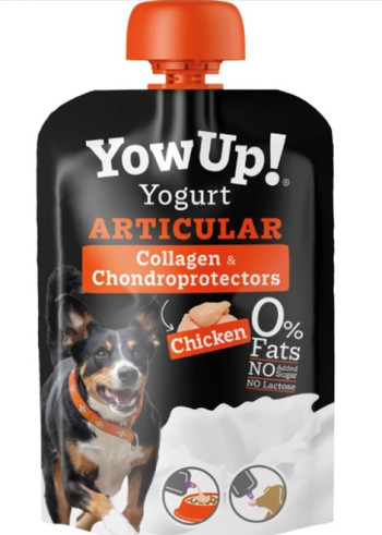 Yoghurt Articular voor de hond  met Collageen & Chondroitine (Kip)